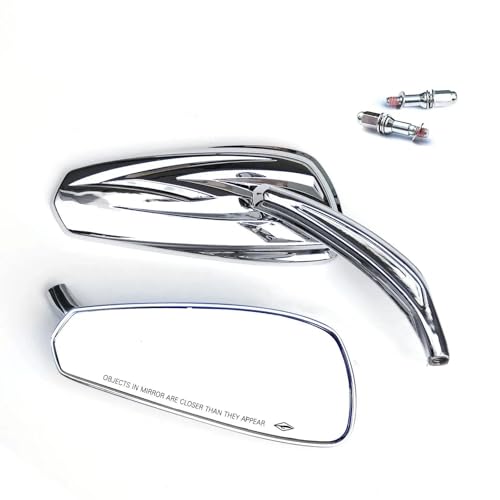Espejo retrovisor de manillar para Harley-Davidson Iron 883 en acabado cromo Premium 2