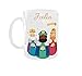 Imagen de C&P Taza Navidad Reyes Magos Personalizada con Nombre