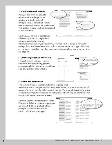 Writing Meaningful Mini-Lessons & Practice Grade 5 (Meaningful Mini-Lessons (En)) - Image 4
