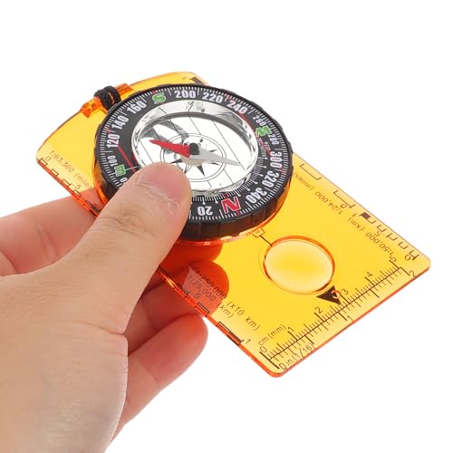 Outil de navigation de randonnée et boussole d’orientation compacte GARVALON