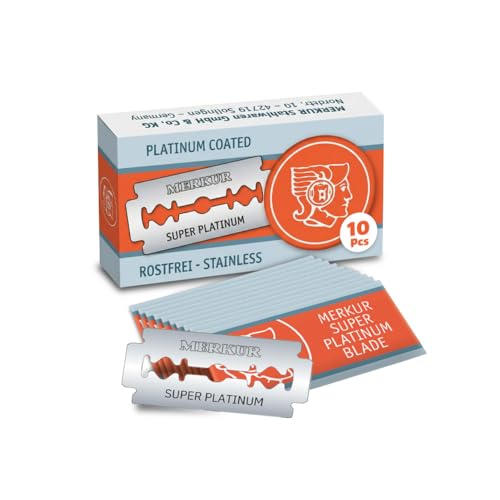 Merkur Razor Double Edge Razor Blades, MK-911, 10 Count (Pack of 1)