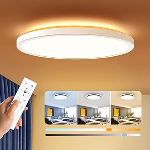 BLNAN Dimmable LED Flush Mount Ceiling Light Cover