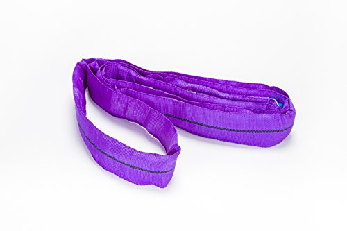 loadcare 71100010 1 x Câble de traction 1000 kg, Violet, 1 m