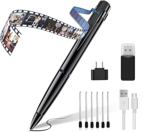 HYVO Pen Camera, 1080P HD Audio Camera and OTG Video Recorder with Motion Monitor, Video and Audio Recording HYVO Pen Camera, 1080P HD Audio Camera and OTG Video Recorder with Motion Monitor, Video and Audio Recording