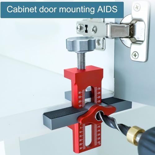 Gabarit de porte en alliage d'aluminium robuste pour alignement de meubles - 5