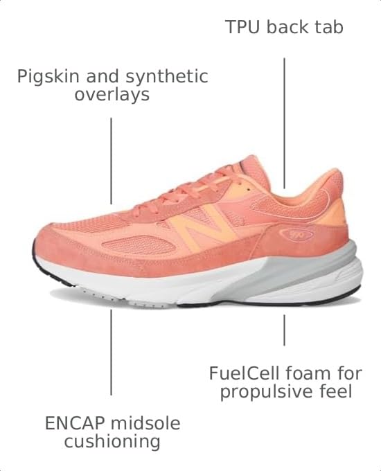 Image of New Balance Unisex Adult Made in USA 990 V6 Sneakers