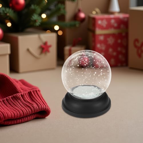 Decoración de Ventanas Navideña con Bola de Nieve DIY Manualidades 7