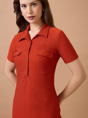 Image of Globus Women Dress (GS583104 Brown S)