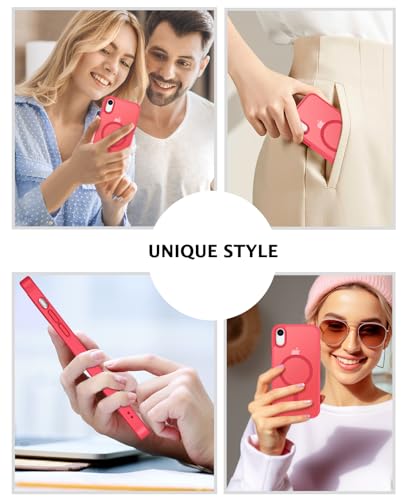 Telaso For Iphone Xr Case, Iphone Xr Phone Case Compatible With Magsafe Wireless Charging Translucent Matte Back Anti-Scratch Anti-Yellow Full Body Protective Strong Magnetic For Iphone Xr Case thumb #5