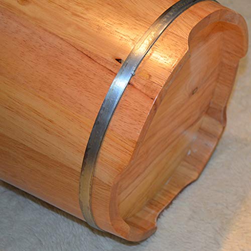 Spa de pies de madera sólida para baño y masaje miniatura 4