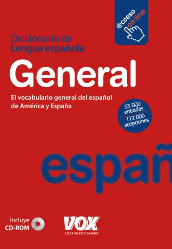 Diccionario general de la lengua espanola. Con CD-ROM. Con aggiornamento online Diccionario general de la lengua espanola. Con CD-ROM. Con aggiornamento online