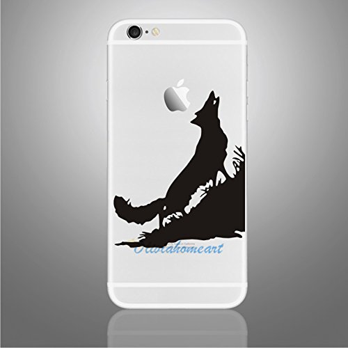 Iphone 6 Decals Iphone Vinyl Decal Stickers 4.7" for Iphone 6 - Wolf