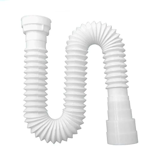 Sifão Sanfonado Multiuso Lavatório/Pia/Tanque 72cm Branco
