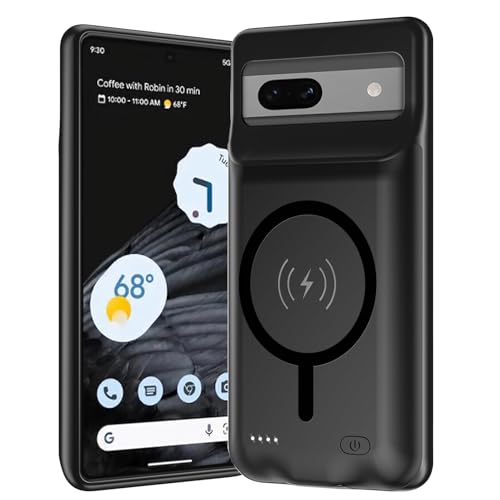 YINGYKJ Battery Case for Pixel 7a, Upgraded 10000mAh