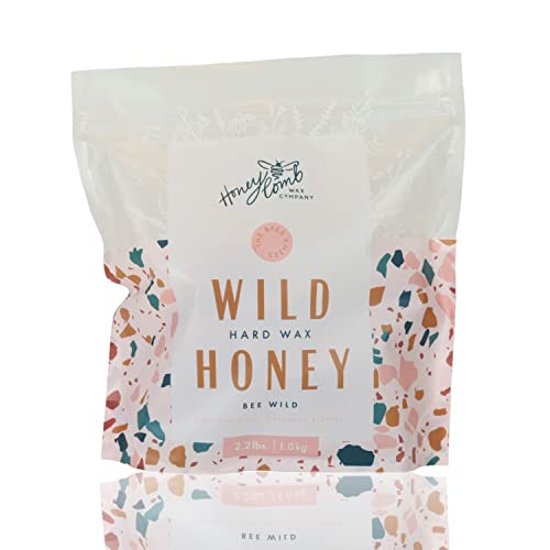 Small 1.5 lbs Honey Pot &amp; 2.2 lbs Wild Honey Wax.