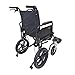 Tuffcare Compact High Strength Lightweight Transport Chair with Locking Hand Brakes, 12