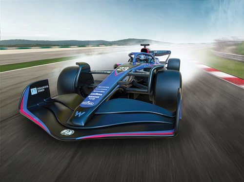 Scalextric Hornby Hobbies LTD C4425 Williams Fw44-Alexander Albon 2022 Slot-Cars Formel 1 Rallye, Blau, Maßstab 1:32