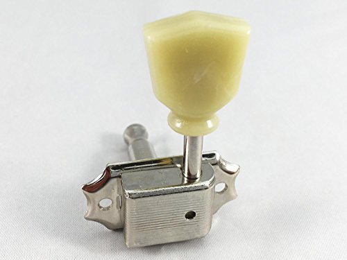 Gotoh Jeu d’accordeurs japonais 3+3 Nickel pour PRS, Gibson – Kluson Style SD90-SLN Mécaniques pour guitare acoustique… - Les Beatles, Paul McCartney, John Lennon, RIngo Starr, George Harrison Gotoh Jeu d'accordeurs japonais 3+3 Nickel pour PRS, Gibson - Kluson Style SD90-SLN Mécaniques pour guitare acoustique… – Image 3