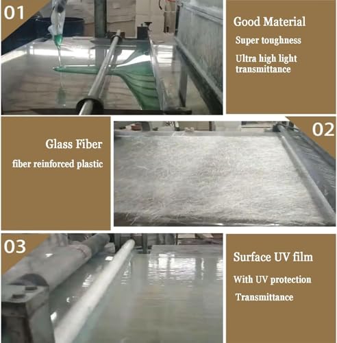 Feuille de polycarbonate transparente sur mesure pour couverture de serre extérieure et toit - 5