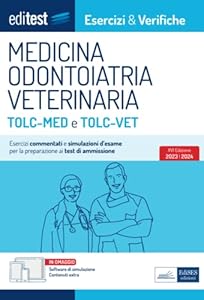 Vedi scheda su Amazon Test Medicina 2023: eserciziario per TOLC-MED e TOLC-VET. Con simulatore in omaggio.