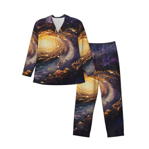 Pyjama galaxie homme idéal pour des soirées cocooning et nuits douces
