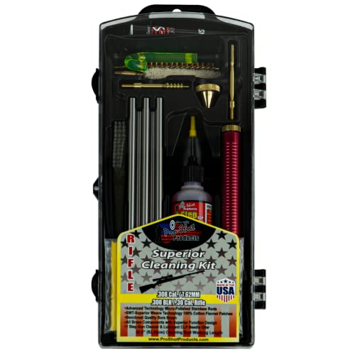 Pro-Shot Products .30 Caliber Rifle Box Cleaning Kit, Multi, R30 KIT (R30KIT)