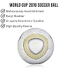 World Cup Soccer Ball 2010 South Africa Famous Match Ball Replica, 2010 World Cup Ball is Made from Premium Rexine, Soccer Ball Size 5