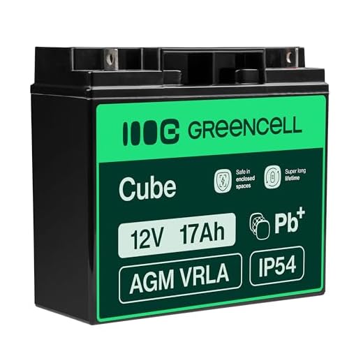 Batteri blybatteri gel AGM 12 V 17 Ah Green Cell batteribatteri för USV bly batteri förseglad Lead-Acid batteri VRLA cykelsäker scooter gräsklippare elektrisk bil E-cykel bilklippare