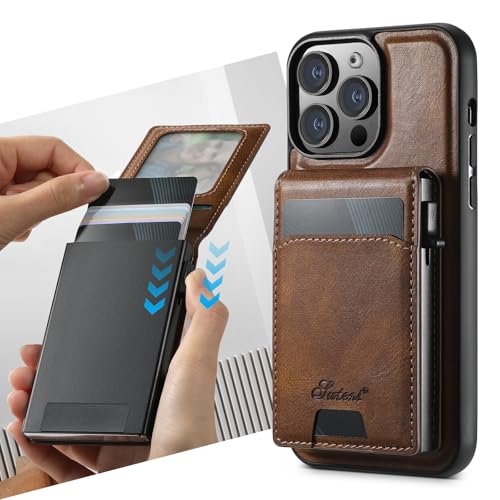 JCGOOD iPhone15 P[X MagSafeΉ phone15 P[X wʑeʃJ[hP[Xt  {v }OZ[t CX[dΉ J[h[ ACtH15 Jo[ J[h }Olbg X}zP[X ϏՌی gуP[