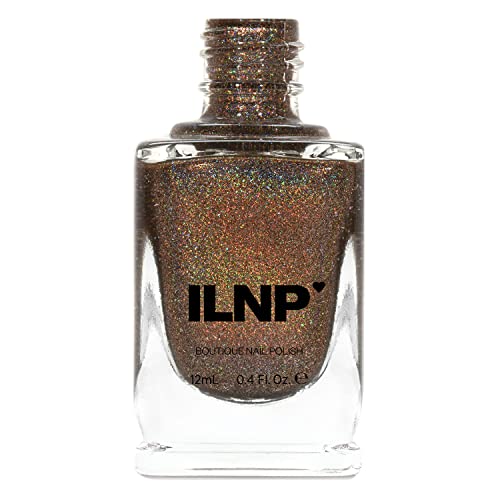 Image of ILNP Mona Lisa - Mocha Brown Ultra Holographic Nail Polish