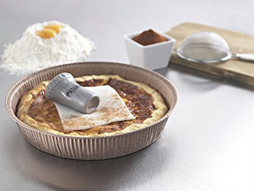 Ecobake Paper Pie Pans Round Easy Release, Faster Baking | No Grease Needed | Set Of 10 Brown Paper Baking Pans | Size B 5 3/4 X .79 Inches #TOP3