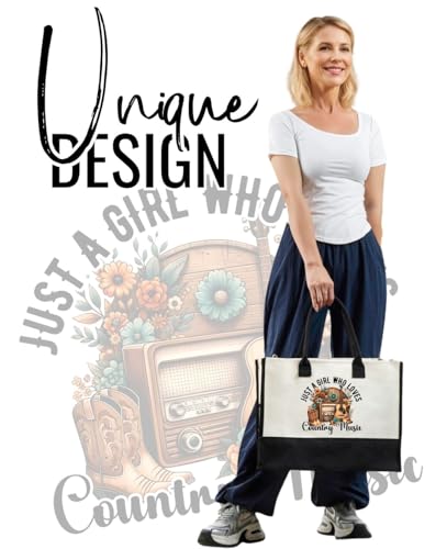 Bolso Tote de Lona InnoBeta para Mujeres miniatura 2