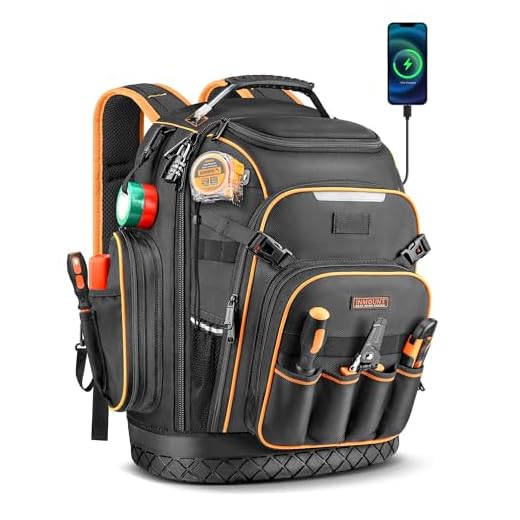 Heavy-Duty Tool Backpack for Professionals
