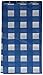 Navy Blue gingham plastic table cover