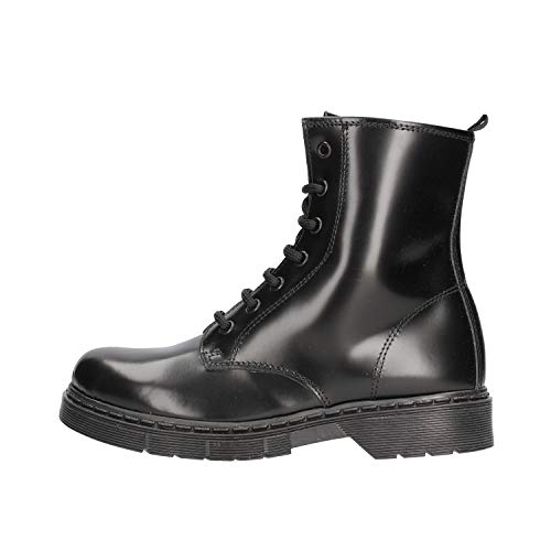 Chaussures Polonais Sho.e.b. 76 M503AF2 Noir pour Enfant en Cuir Élégant