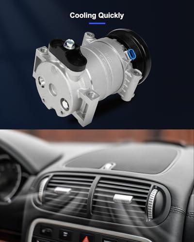 Image of ECCPP AC Compressor Direct Fit for Chevrolet Astro V6 4.3L 1996-2005