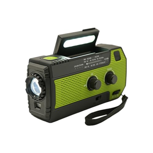 Radio AM/FM portable de survie avec lampe torche intégrée pour le camping