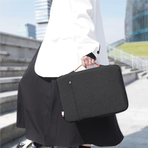 Estuche for computadora portátil con bolsa for notas integrada para el trabajo 5