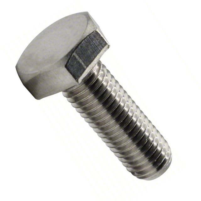 5/8"-11 x 3 1/2" Steel Hex Bolts, 316 Stainless Steel A4, Fully Threaded, Coarse (5 Pack)