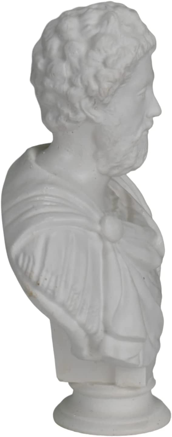 Marcus Aurelius Römischer Kaiser Stoischer Philosoph Büste Kopf Porträt Skulptur