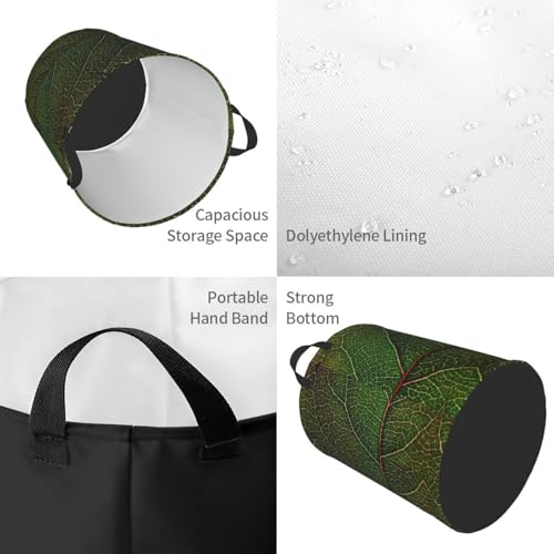 Panier à linge imperméable grand volume avec poignées de transport - 4