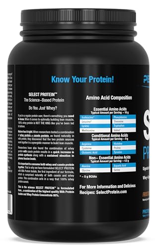 Image of PEScience Select Protein Powder, Whey and Casein Blend, Lean Protein Powder for Women and Men, Low Calorie, Low Carb, Keto Friendly, Gluten Free, Frosted Chocolate Cupcake - 27 Servings