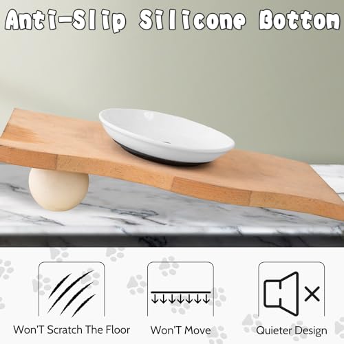 BNOSDM-4-Pcs-Cat-Food-Bowls-Ceramic-Shallow-Cat-Dishes-Non-Slip-Silicone-Bottom-Whisker-Fatigue-Pet-DryWet-Food-Plates-Set-for-Indoor-Small-Cats-Dogs BNOSDM 4 Pcs Cat Food Bowls Ceramic Shallow Cat Dishes Non Slip Silicone Bottom Whisker Fatigue Pet DryWet Food Plates Set for Indoor Small Cats Dogs