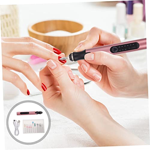 Polisseuse nail art compacte pour meulage et manucure facile à la maison
