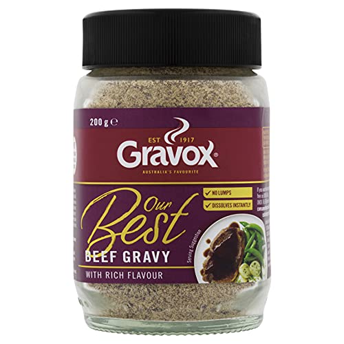 image for Gravox Our Best Beef Gravy Mix Jar 200g, 200 g (Pack of 1)
