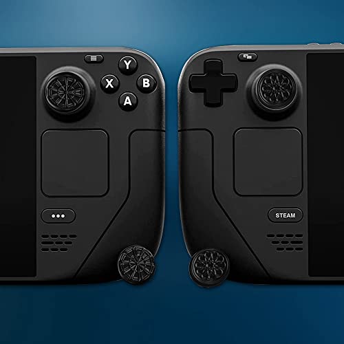 Image of PERFECTSIGHT Thumb Grip Caps for Switch 2 2025 / Steam Deck PS5 /PS4 /Xbox One /360 /NS Pro Controller, Anti-Slip Thumbsticks Joystick Caps Analog Stick Button Cover with Joystick Protectors, Geometry