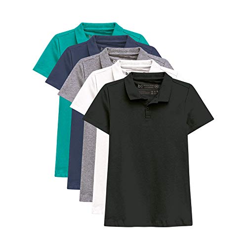 Kit de 5 Camisas Polo Femininas de Várias Cores