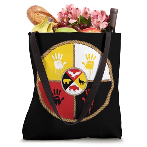 Bolso tote Rueda Medicinal Nativa Americana MMIW miniatura 4