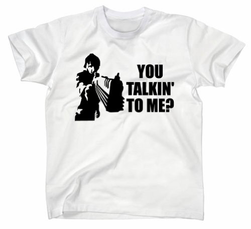 Taxi Driver Robert De NIRO T-Shirt, Weiss, L