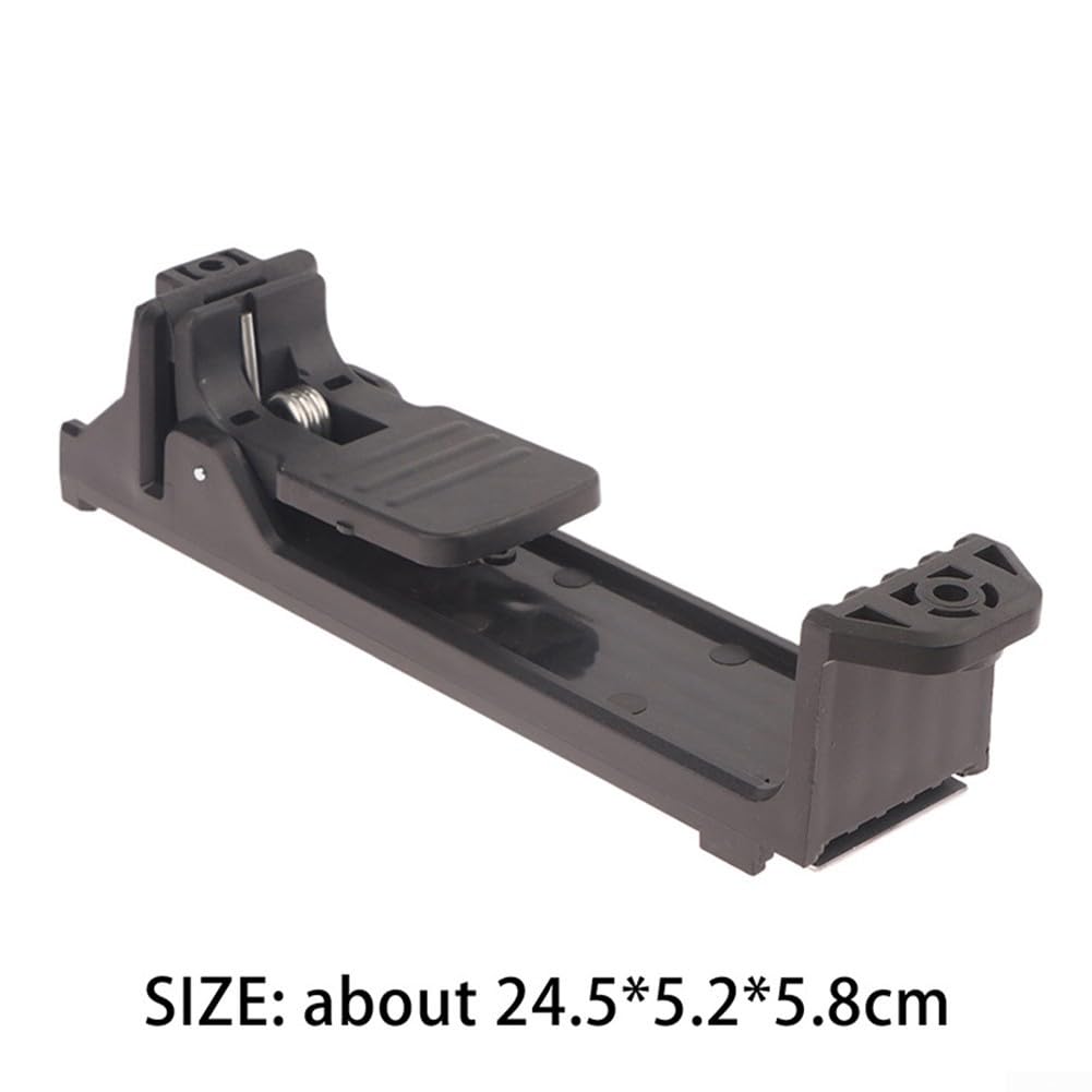 Besttoolifes - Staffa di montaggio a parete per livella laser - Supporto regolabile in plastica resistente per DW0811LR, DW0822LG, DW0822LR - Supporto da parete nero per attrezzi e officine
